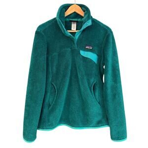 Patagonia Turquoise Fleece Pullover